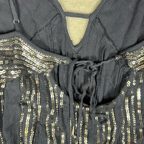 Free People Dress Womens Small Intimately FP Here She Is Sequin Party Mini - Picture 9 of 12